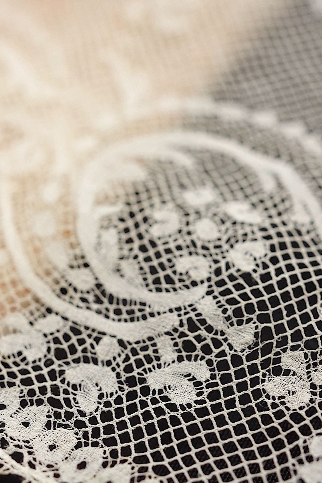 アンティークレース  dentelle antique  110cm 100cm+おまけ .FR a l'epoque