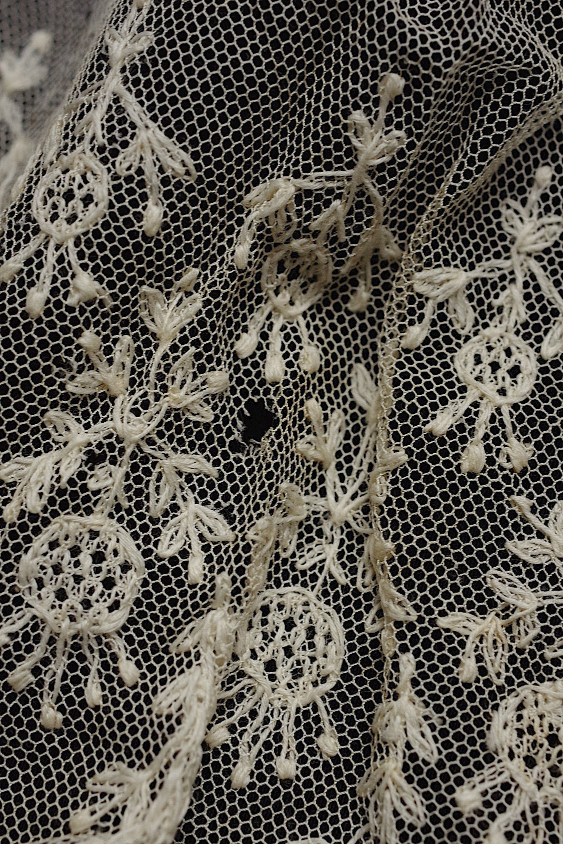 アンティークレース dentelle antique 4本 .FR a l'epoque