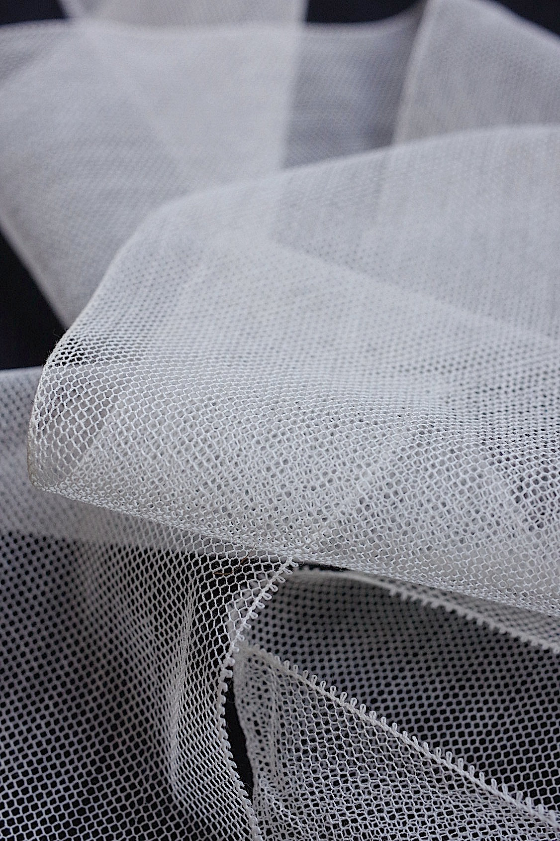 アンティークレース  dentelle antique  無地チュールテープ .FR a l'epoque