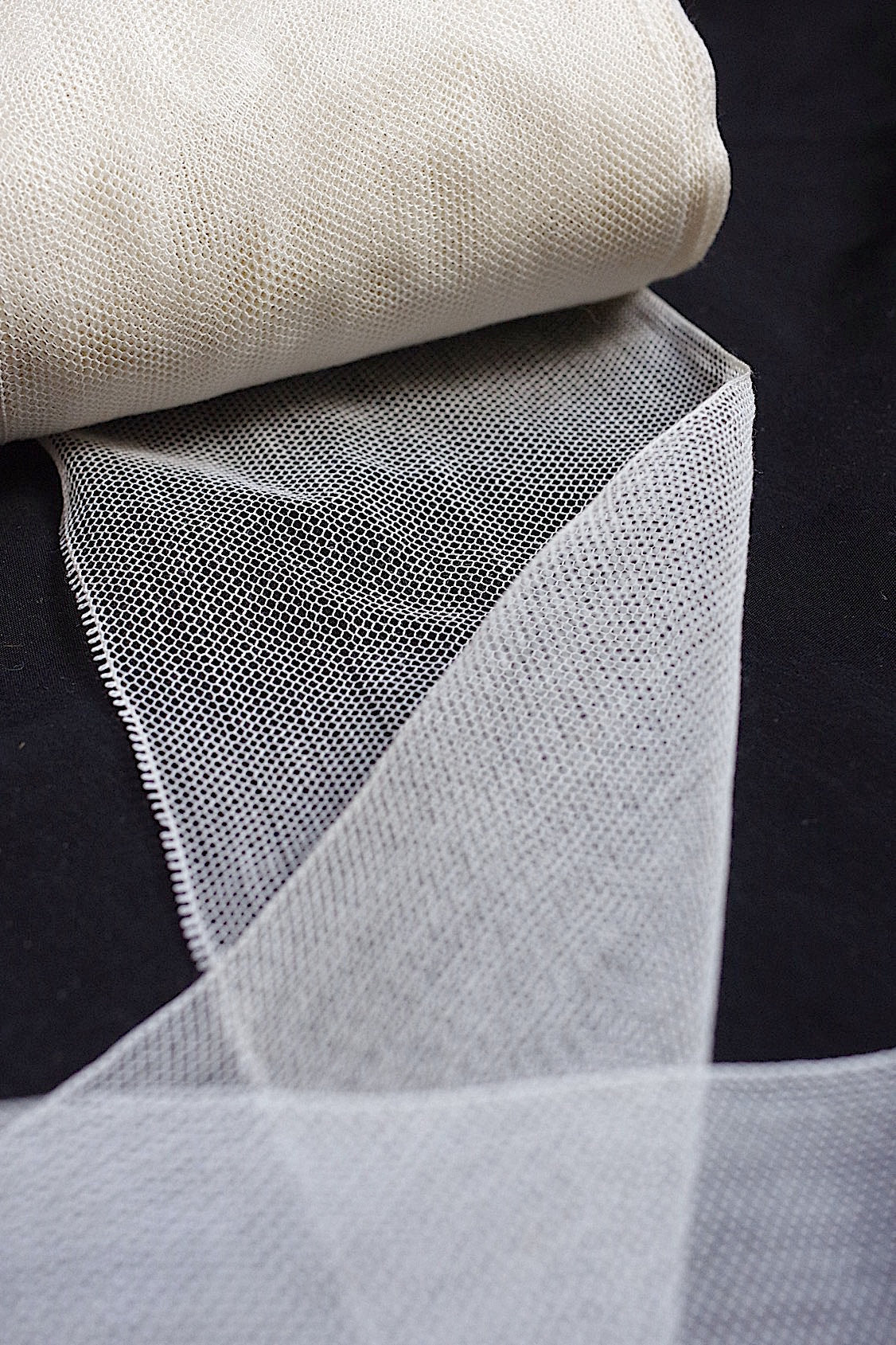 アンティークレース  dentelle antique  無地チュールテープ .FR a l'epoque