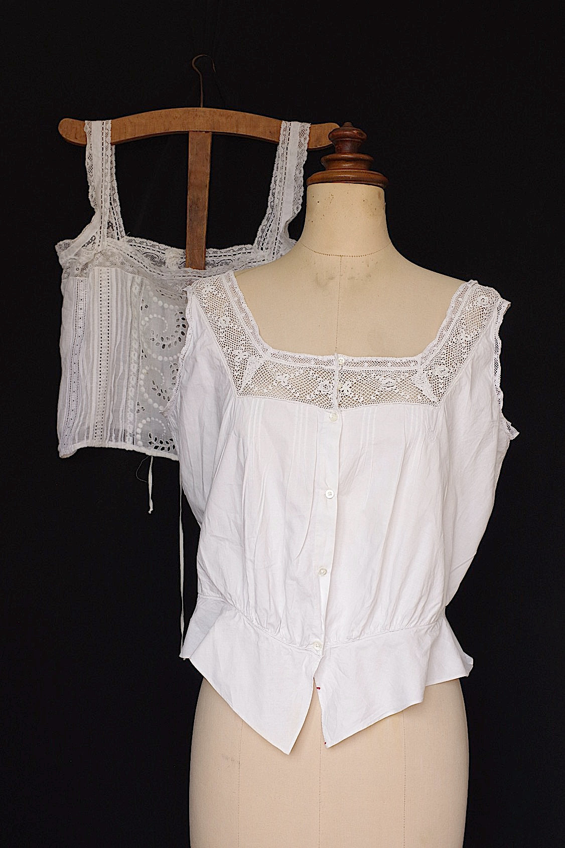 アンティークトップス  vêtement  antique 素材用 lots5 .FR a l'epoque