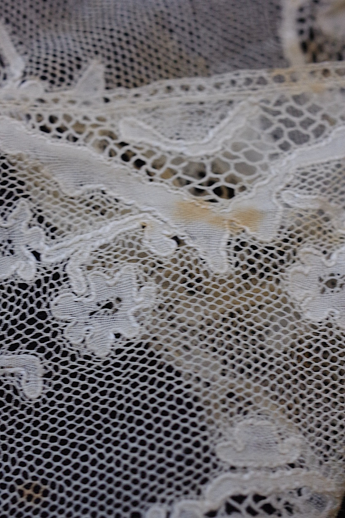 アンティークレース dentelle antique  240cm .FR a l'epoque