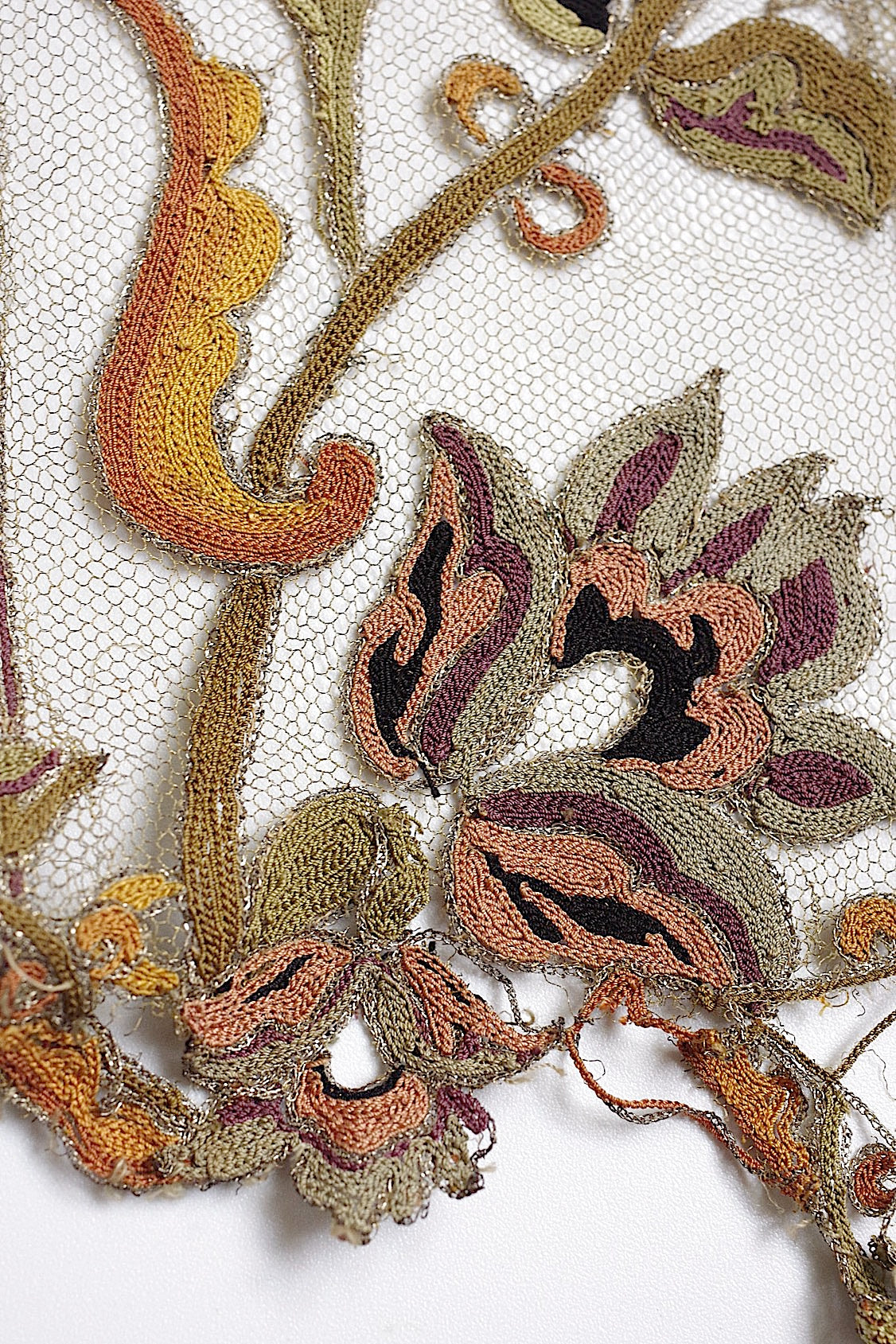 アンティークレース dentelle antique  ハギレ .FR a l'epoque