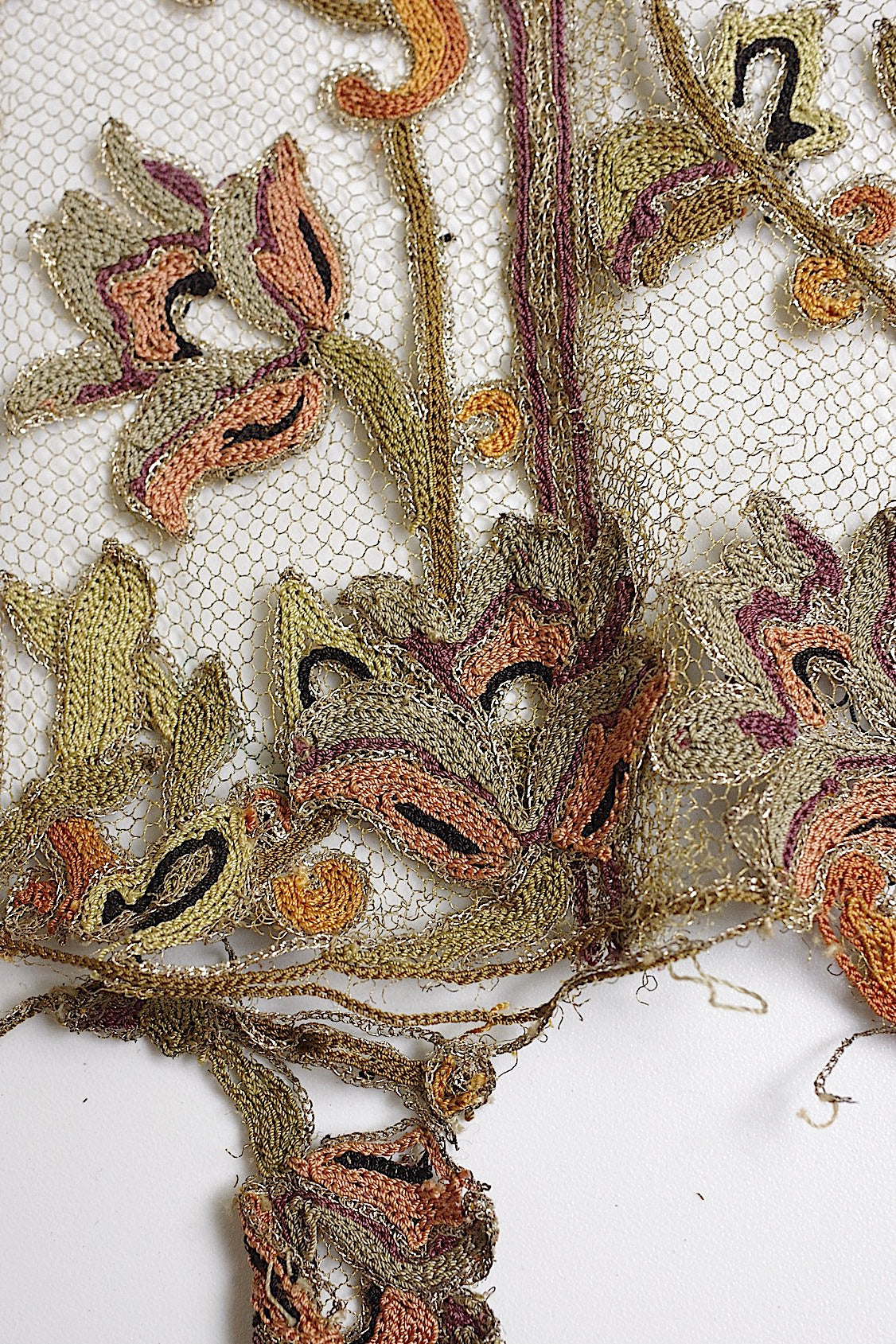 アンティークレース dentelle antique  ハギレ .FR a l'epoque