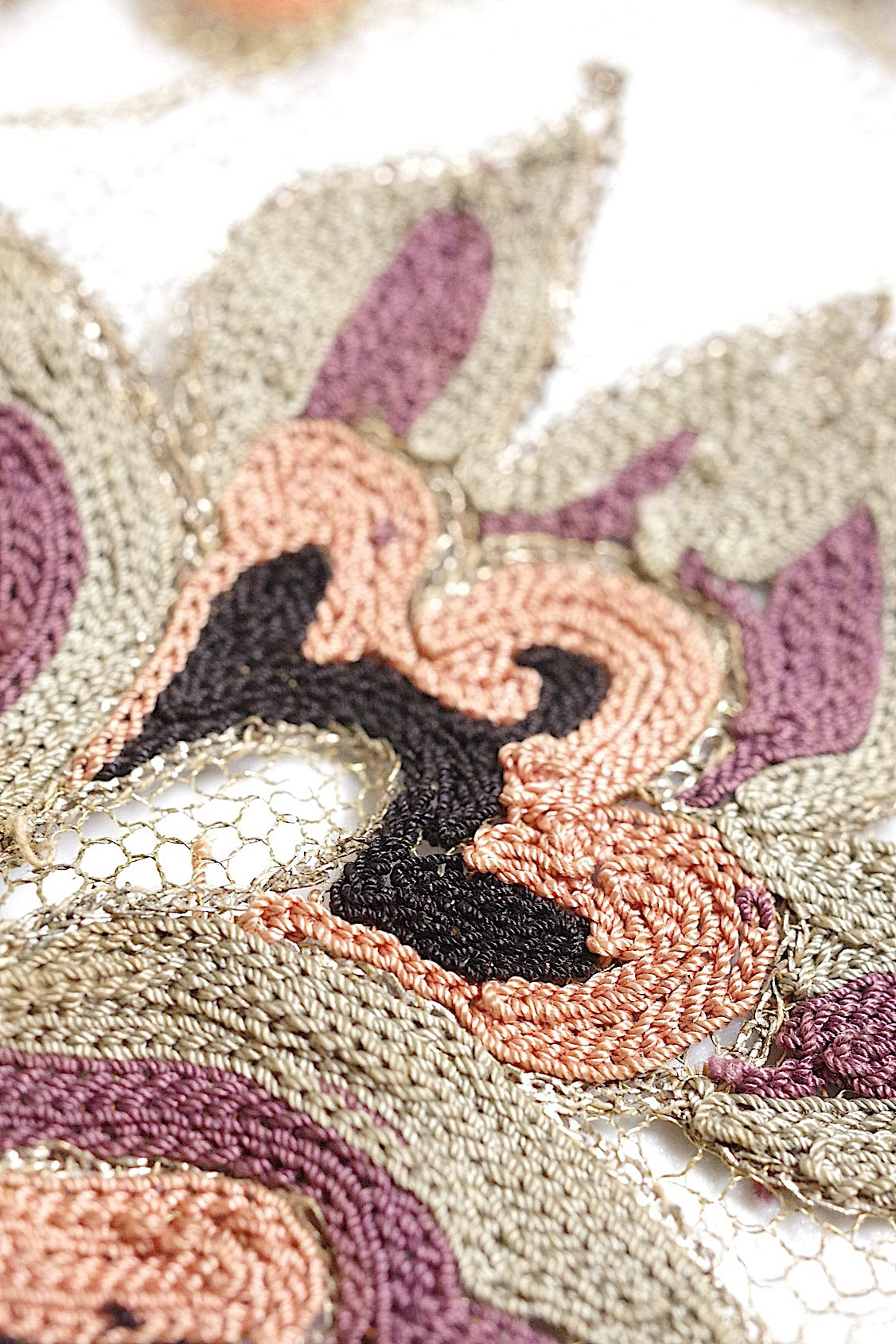 アンティークレース dentelle antique  ハギレ .FR a l'epoque