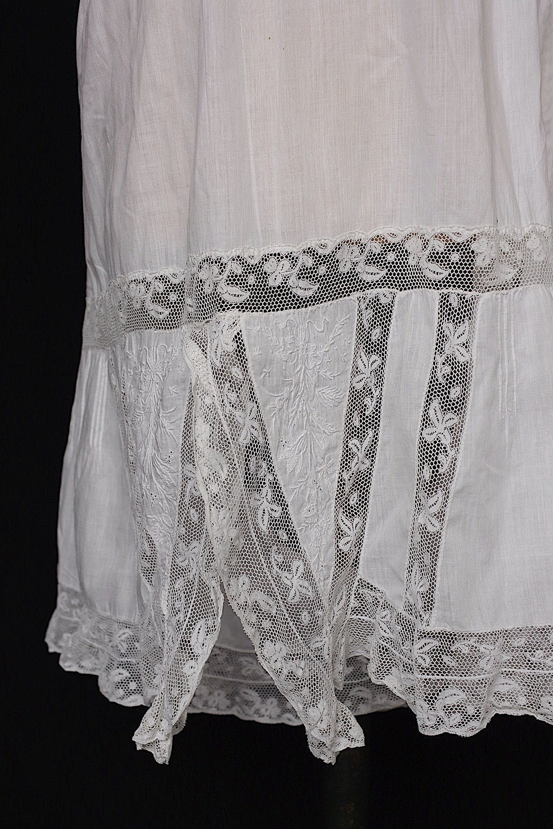 アンティークレースコンビネゾン  vêtement  antique .FR a l'epoque