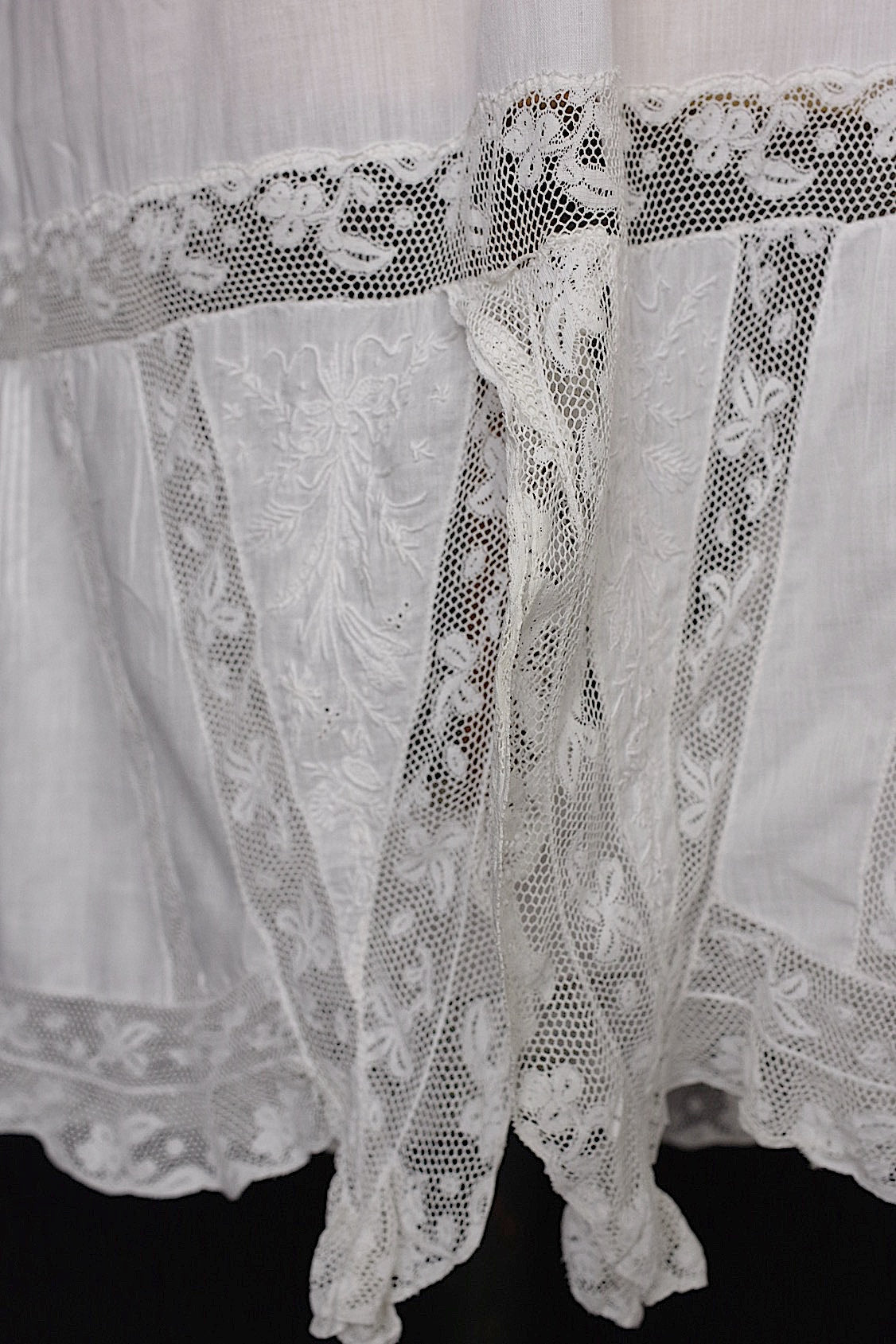 アンティークレースコンビネゾン  vêtement  antique .FR a l'epoque