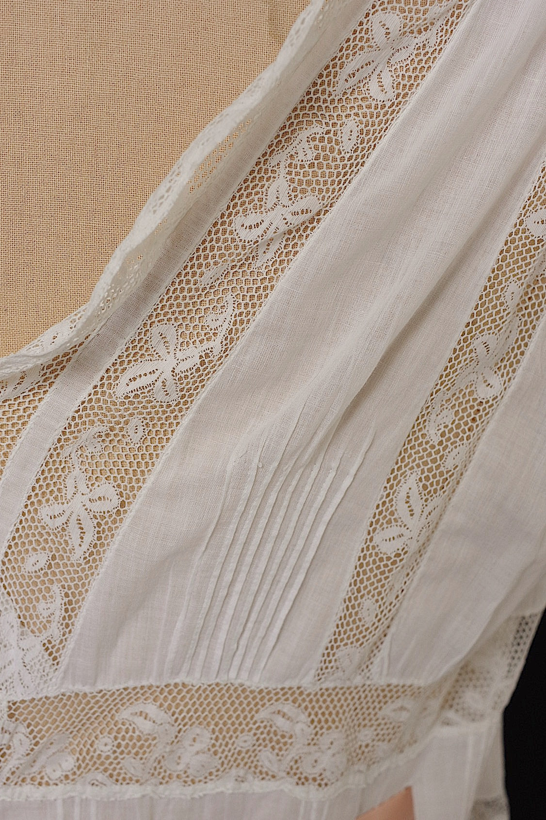 アンティークレースコンビネゾン  vêtement  antique .FR a l'epoque