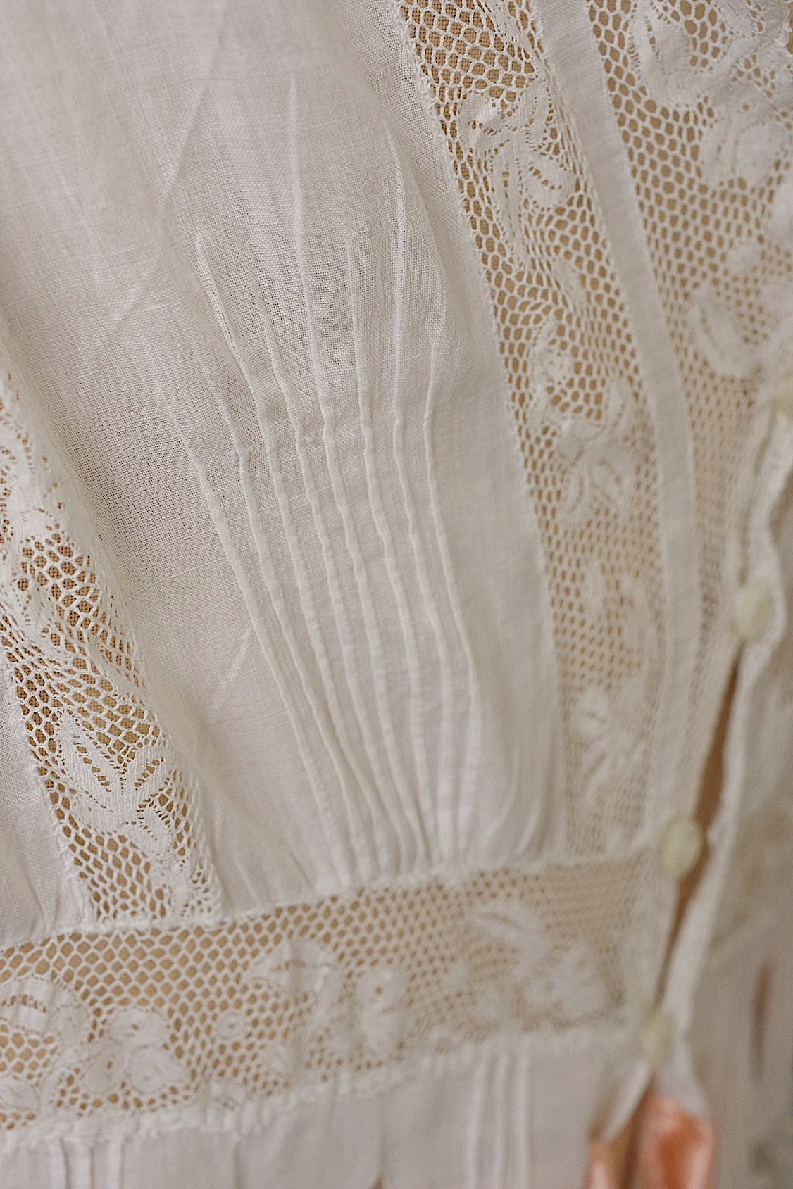 アンティークレースコンビネゾン  vêtement  antique .FR a l'epoque