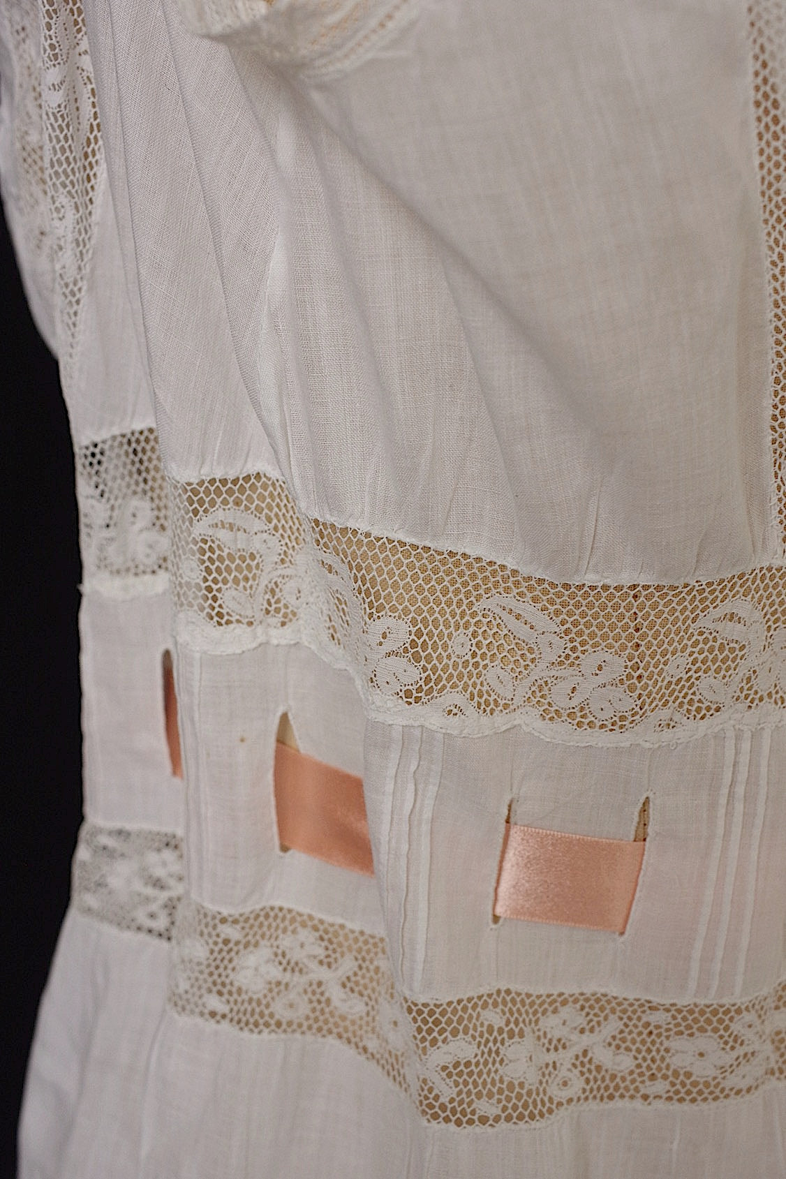 アンティークレースコンビネゾン  vêtement  antique .FR a l'epoque