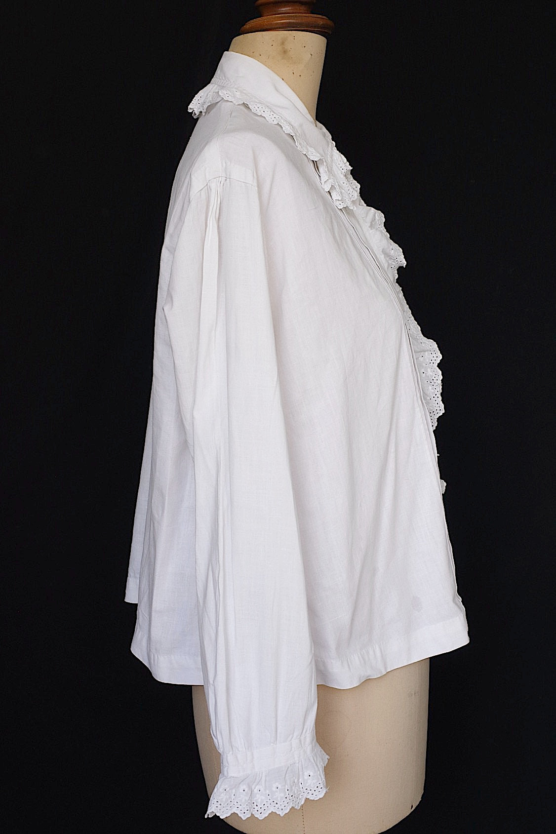 アンティークブラウス  vêtement  antique blouse 1 .FR a l'epoque