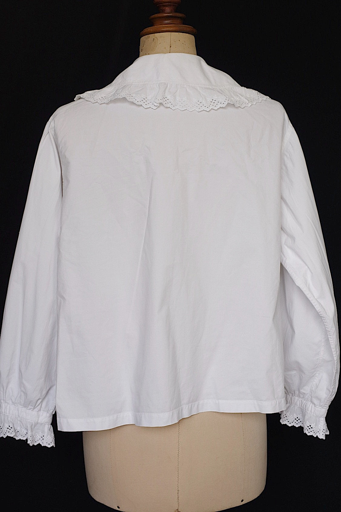 アンティークブラウス  vêtement  antique blouse 2 .FR a l'epoque