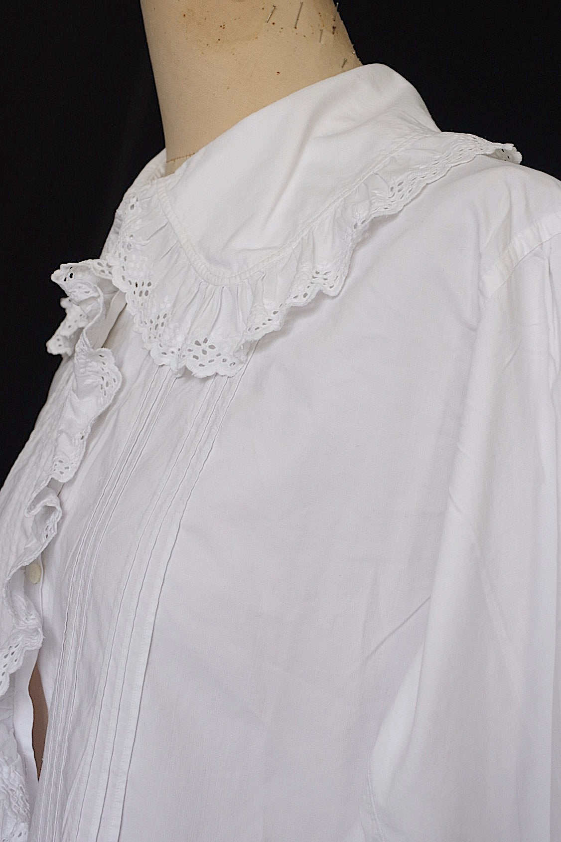 アンティークブラウス  vêtement  antique blouse 2 .FR a l'epoque