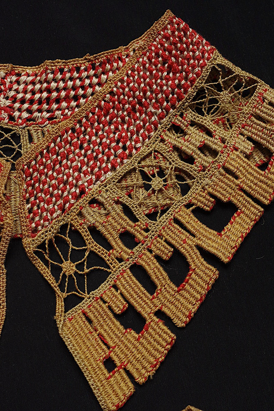 アンティークレース dentelle antique 襟  .FR a l'epoque