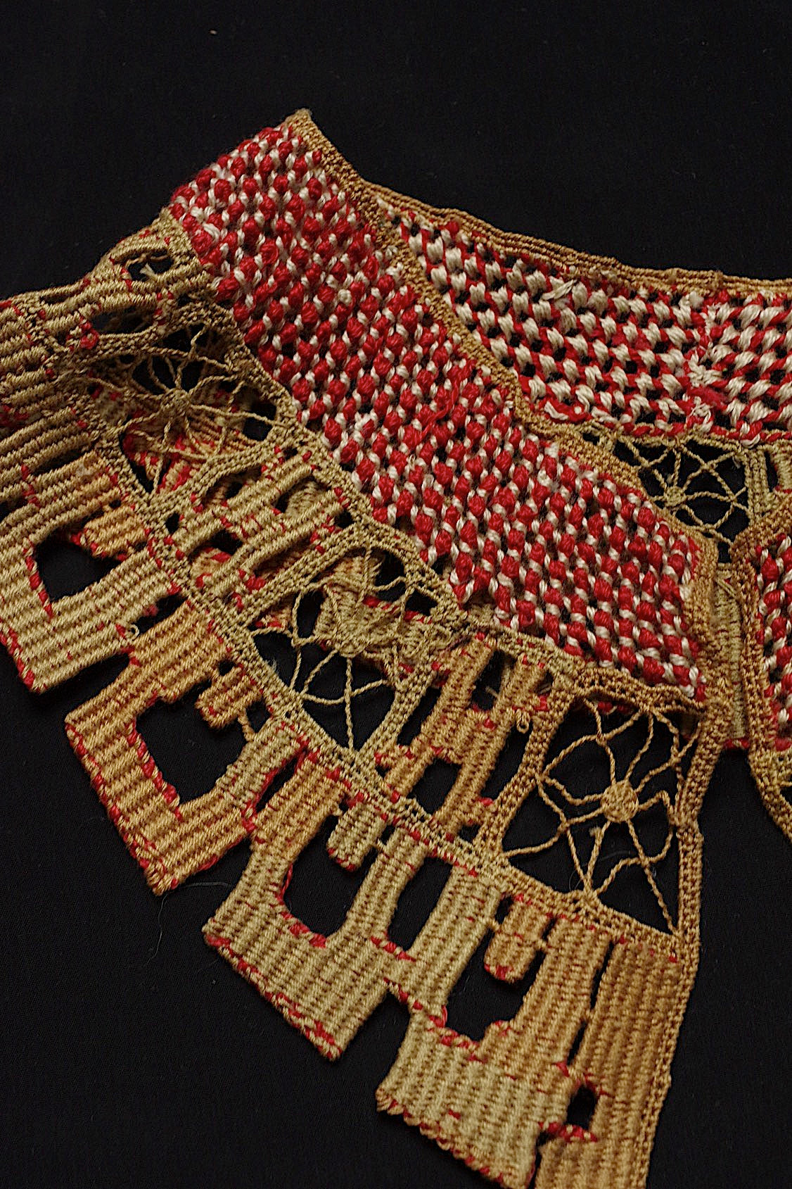 アンティークレース dentelle antique 襟  .FR a l'epoque