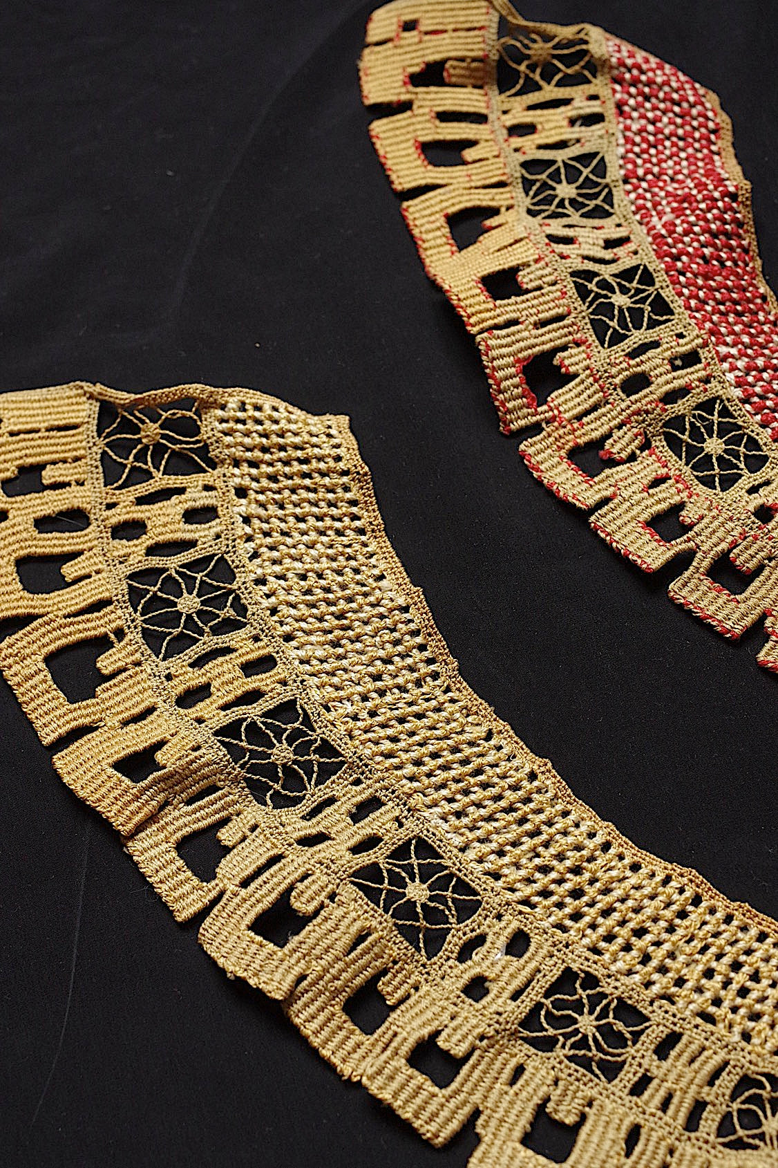 アンティークレース dentelle antique 襟  .FR a l'epoque