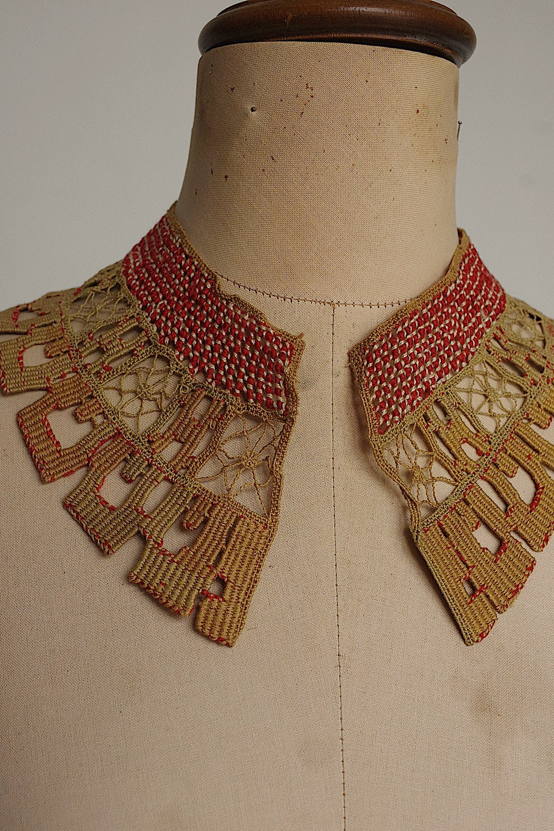 アンティークレース dentelle antique 襟  .FR a l'epoque