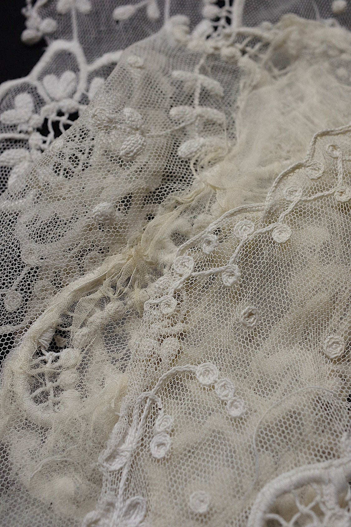 アンティークレース dentelle antique 素材用 lot .FR a l'epoque