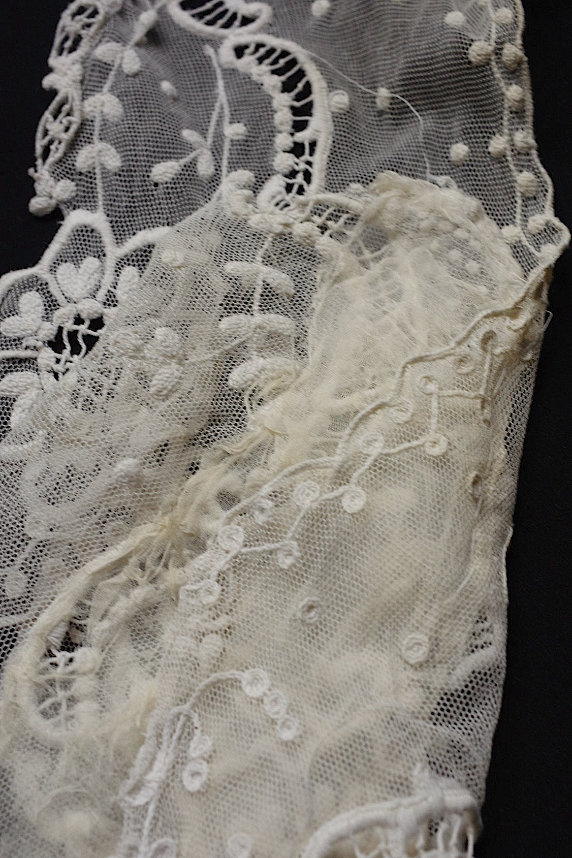 アンティークレース dentelle antique 素材用 lot .FR a l'epoque