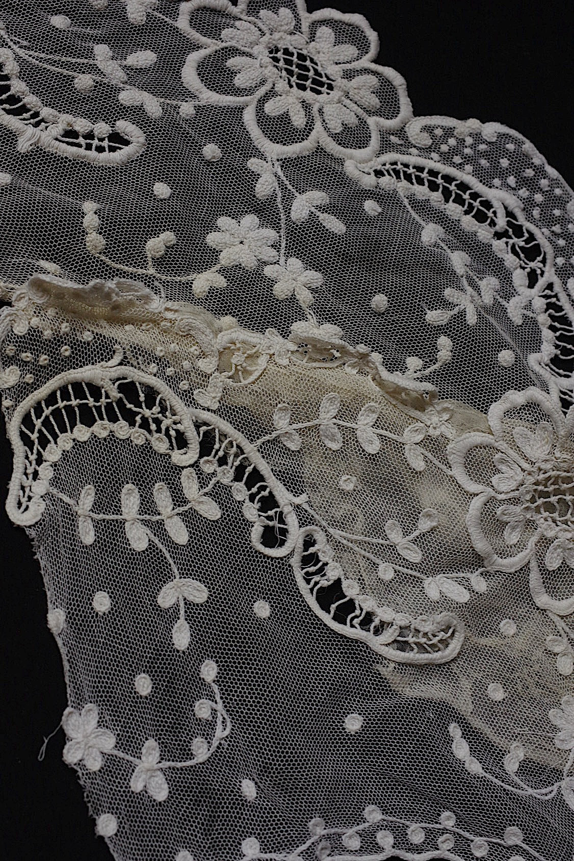 アンティークレース dentelle antique 素材用 lot .FR a l'epoque