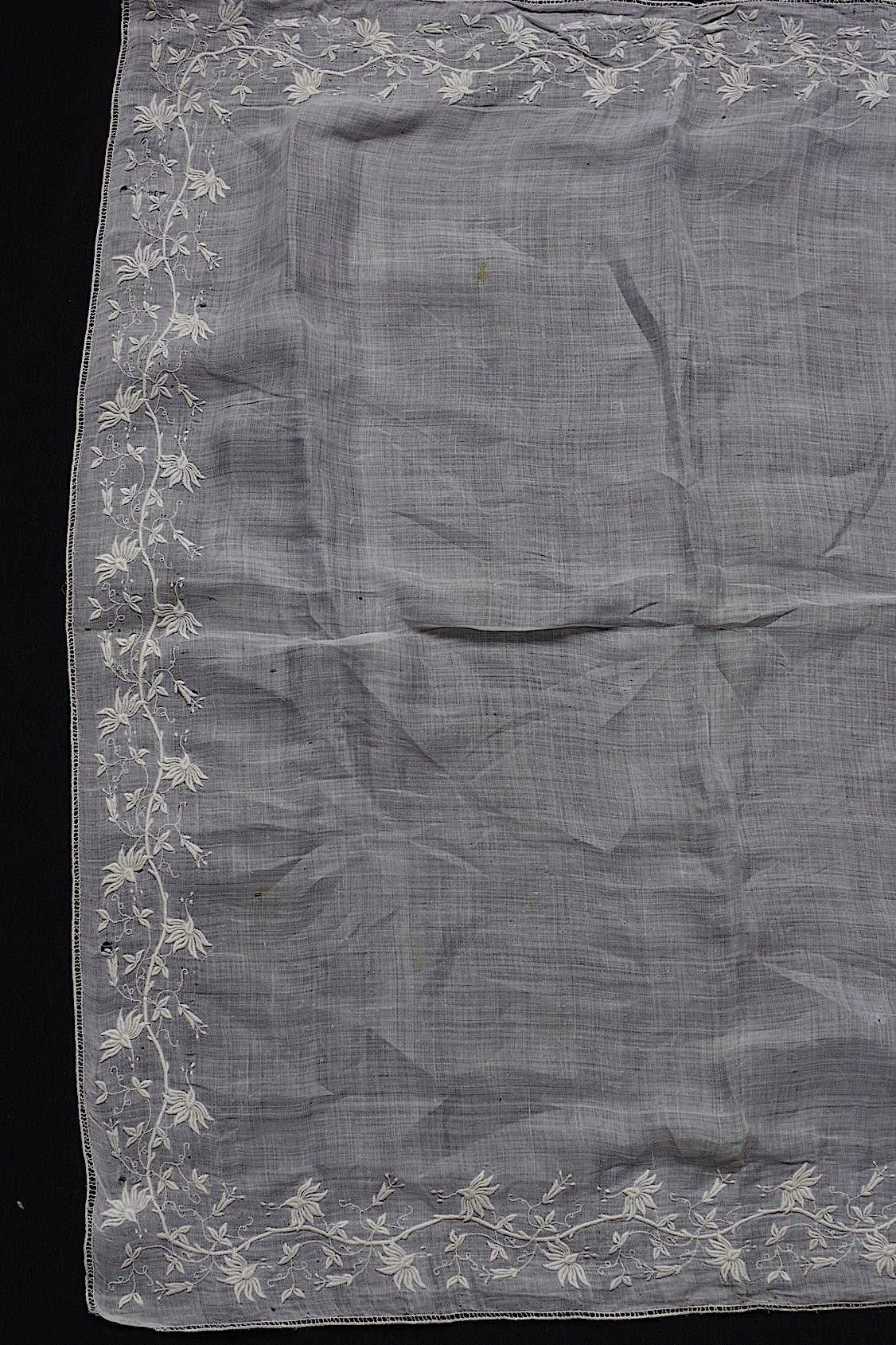 アンティークレース dentelle antique mouchoir 刺繍生地 lots 1 .FR a l'epoque