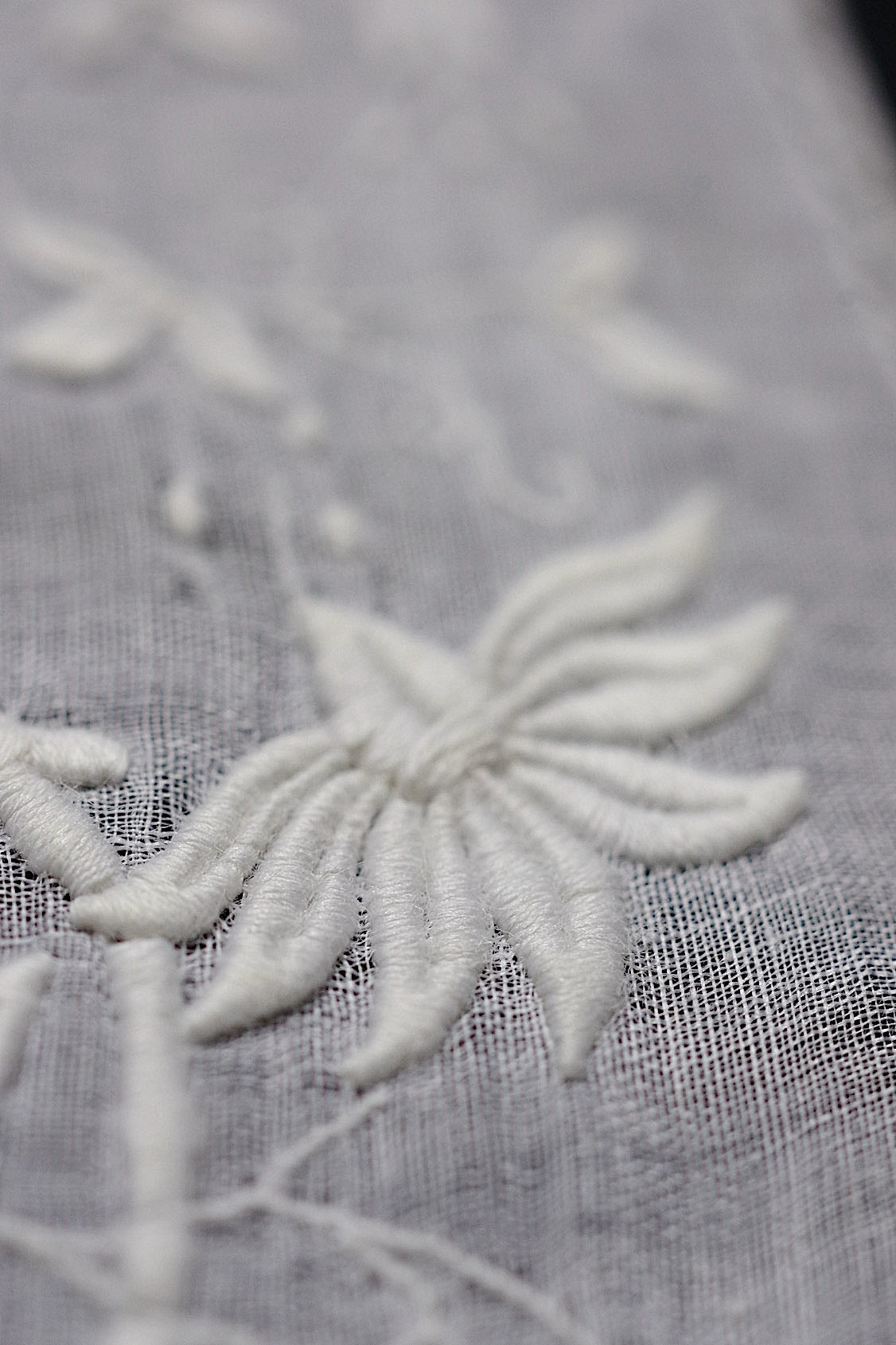 アンティークレース dentelle antique mouchoir 刺繍生地 lots 1 .FR a l'epoque