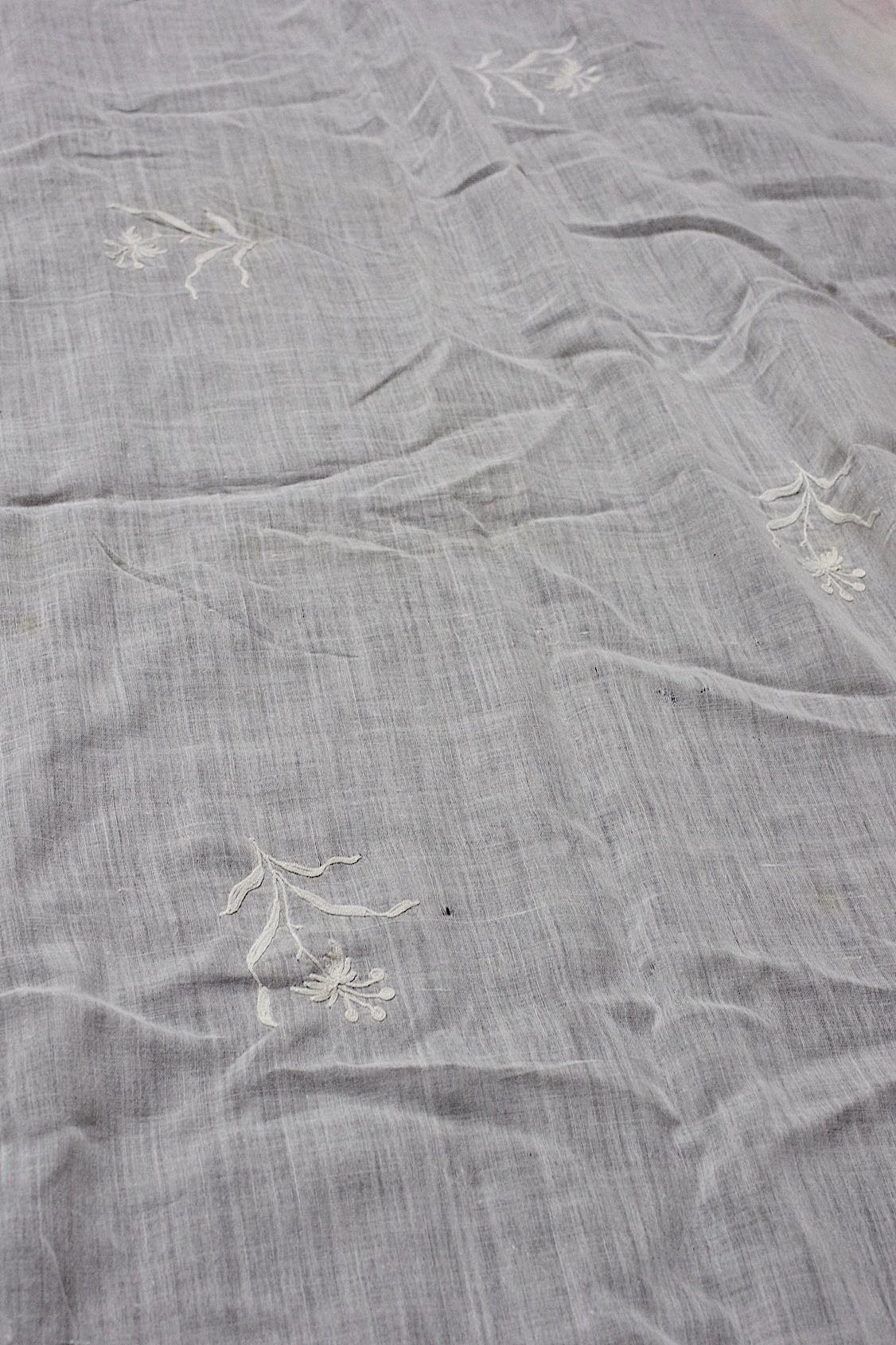 アンティークレース dentelle antique fichu 刺繍生地 lots 2 .FR a l'epoque