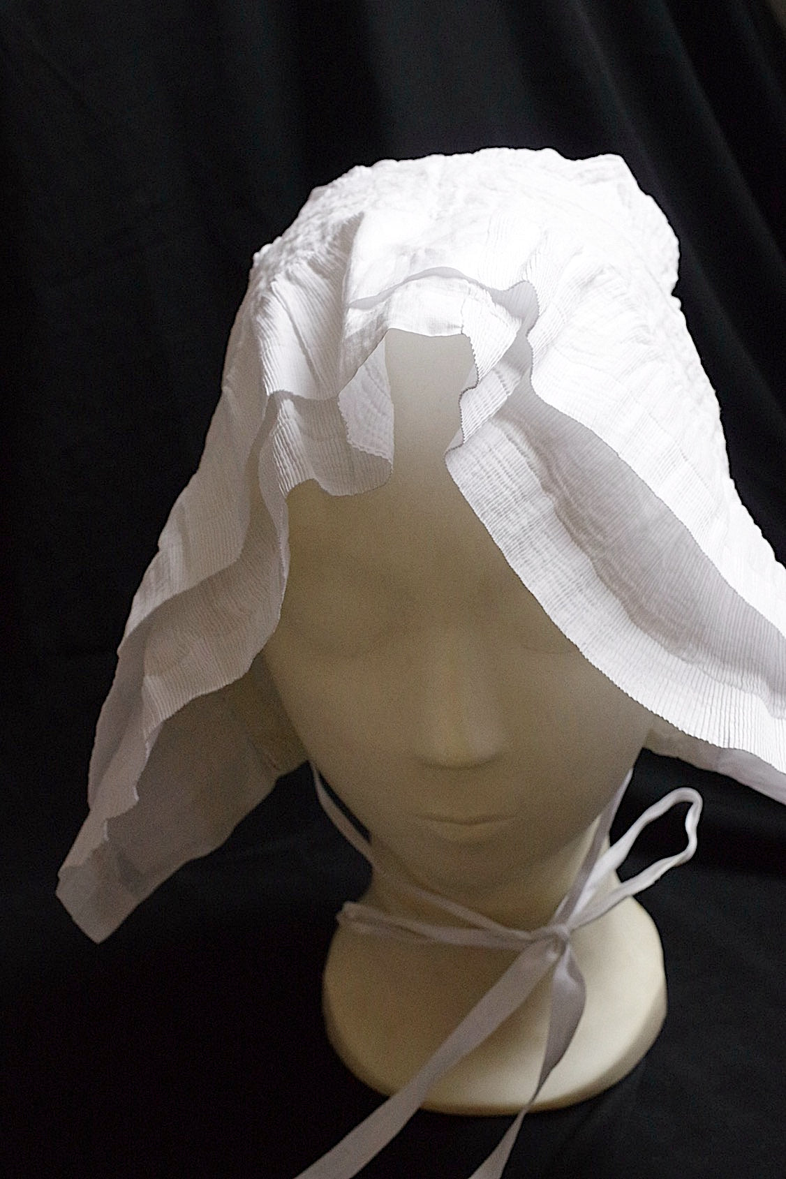 アンティークレース dentelle antique ボネ プチプリ .FR a l'epoque