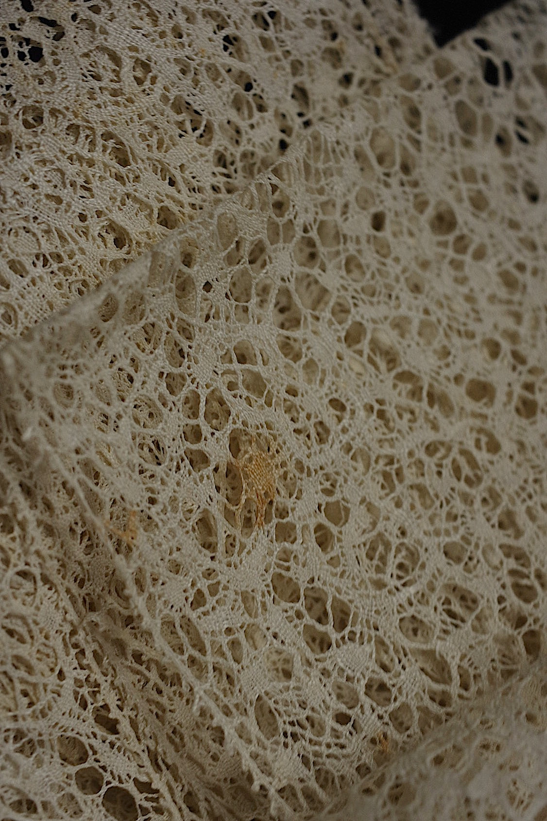 アンティークレース dentelle antique 357cm 55cm .FR a l'epoque