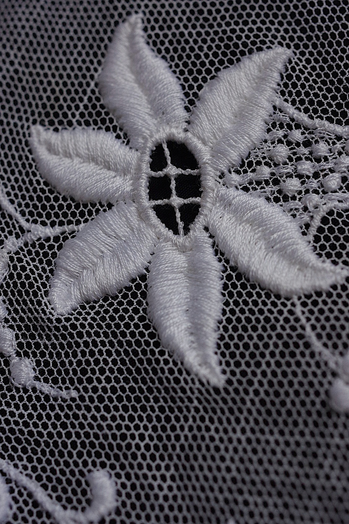 アンティークレース dentelle antique レース生地 613cm .FR a l'epoque