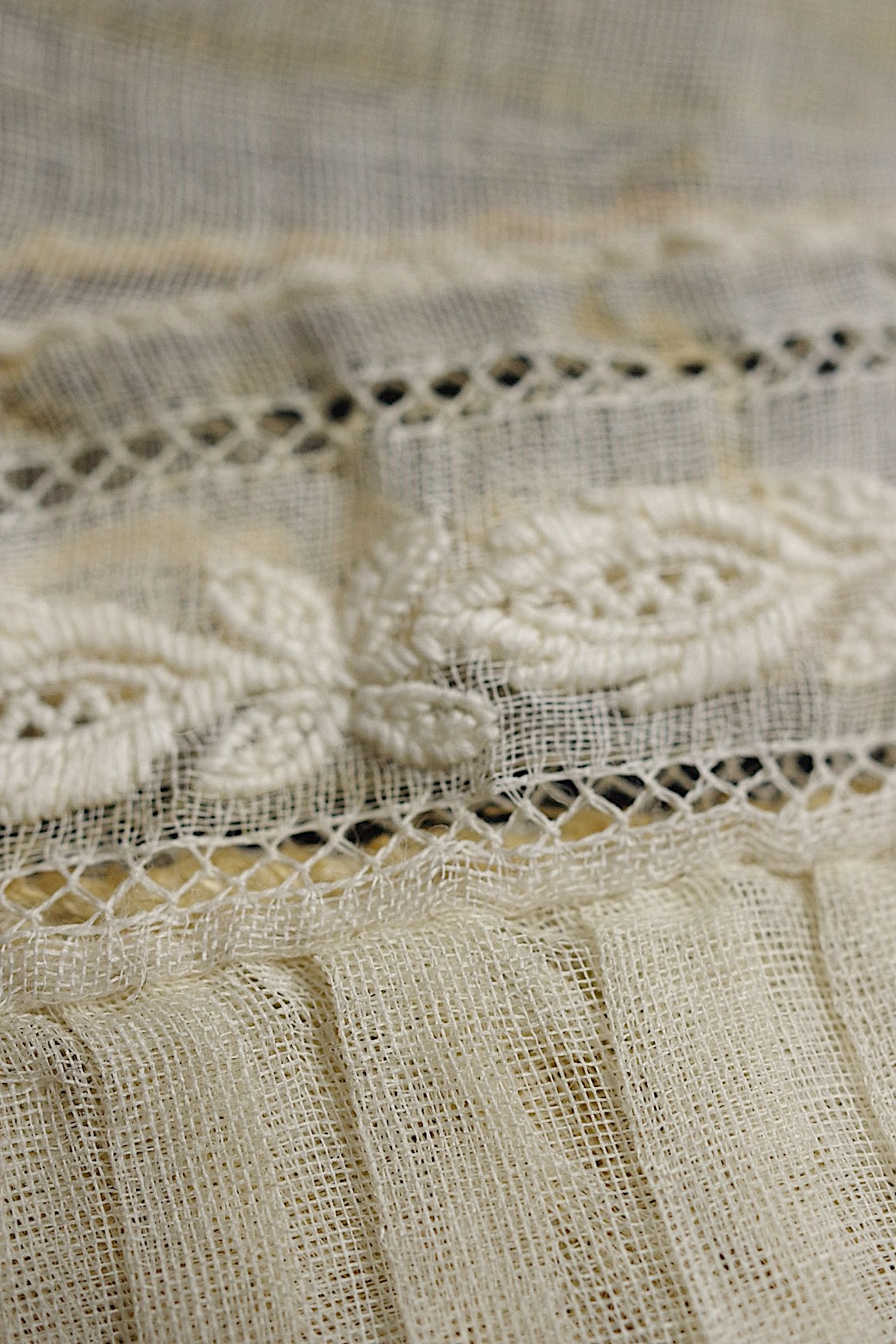 アンティークレース dentelle antique 袖 .FR a l'epoque