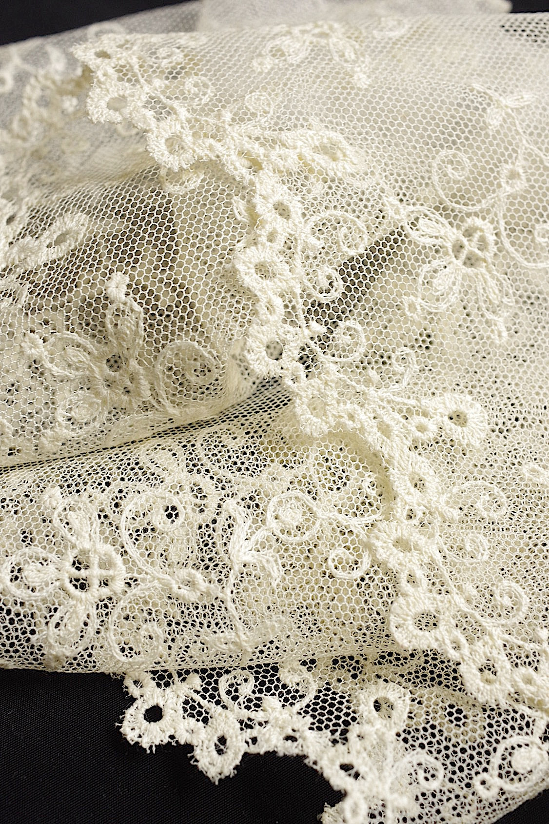 アンティークレース dentelle antique 453cm .FR a l'epoque