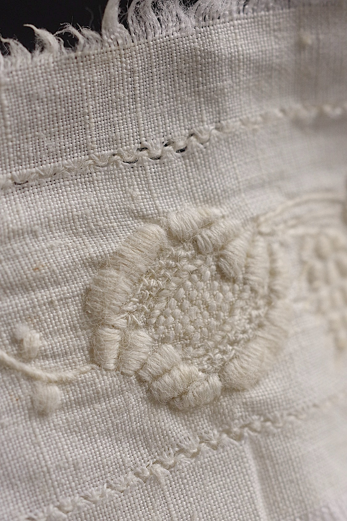 アンティークレース dentelle antique 207cm .FR a l'epoque