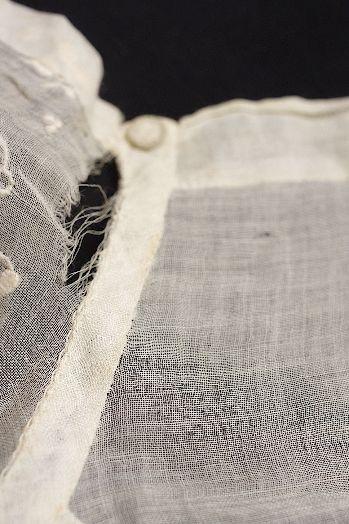 アンティークレース dentelle antique plastron 刺繍 .FR a l'epoque