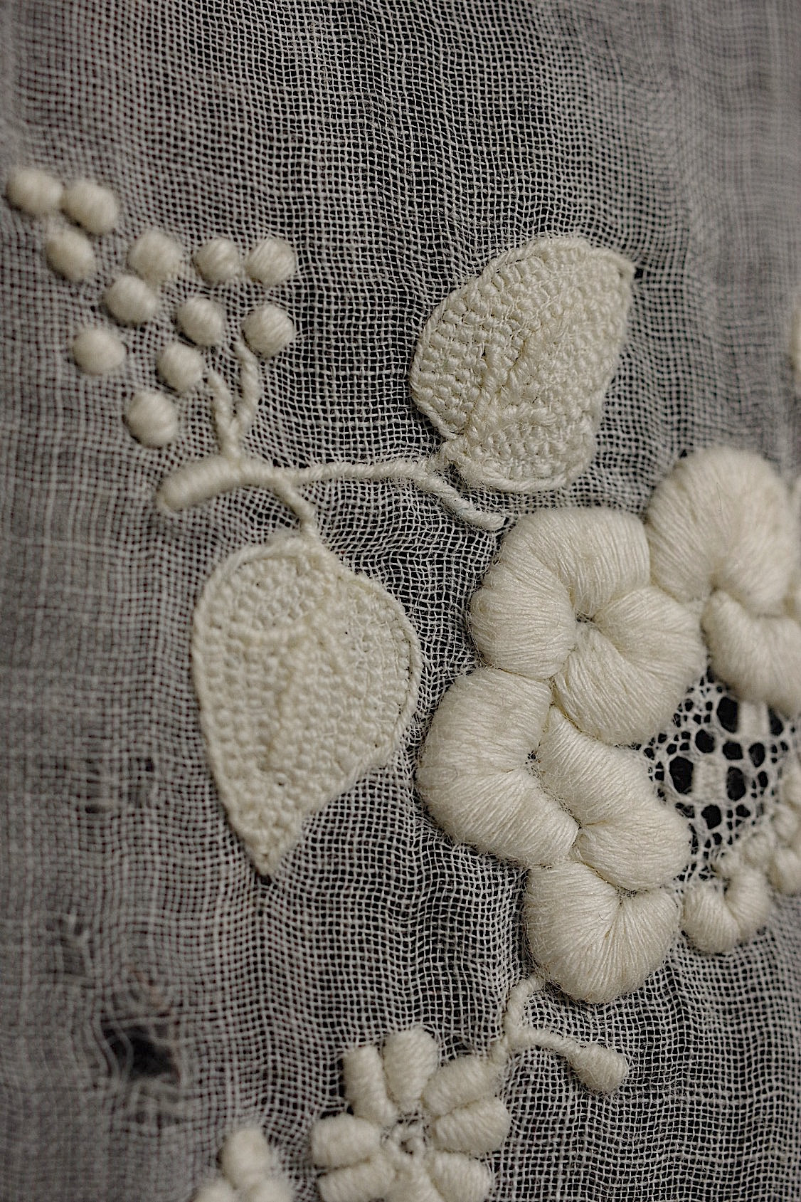 アンティークレース dentelle antique plastron 刺繍 .FR a l'epoque