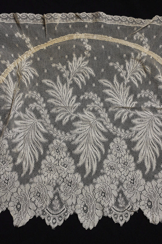 アンティークレース dentelle antique レースハギレlot .FR a l'epoque