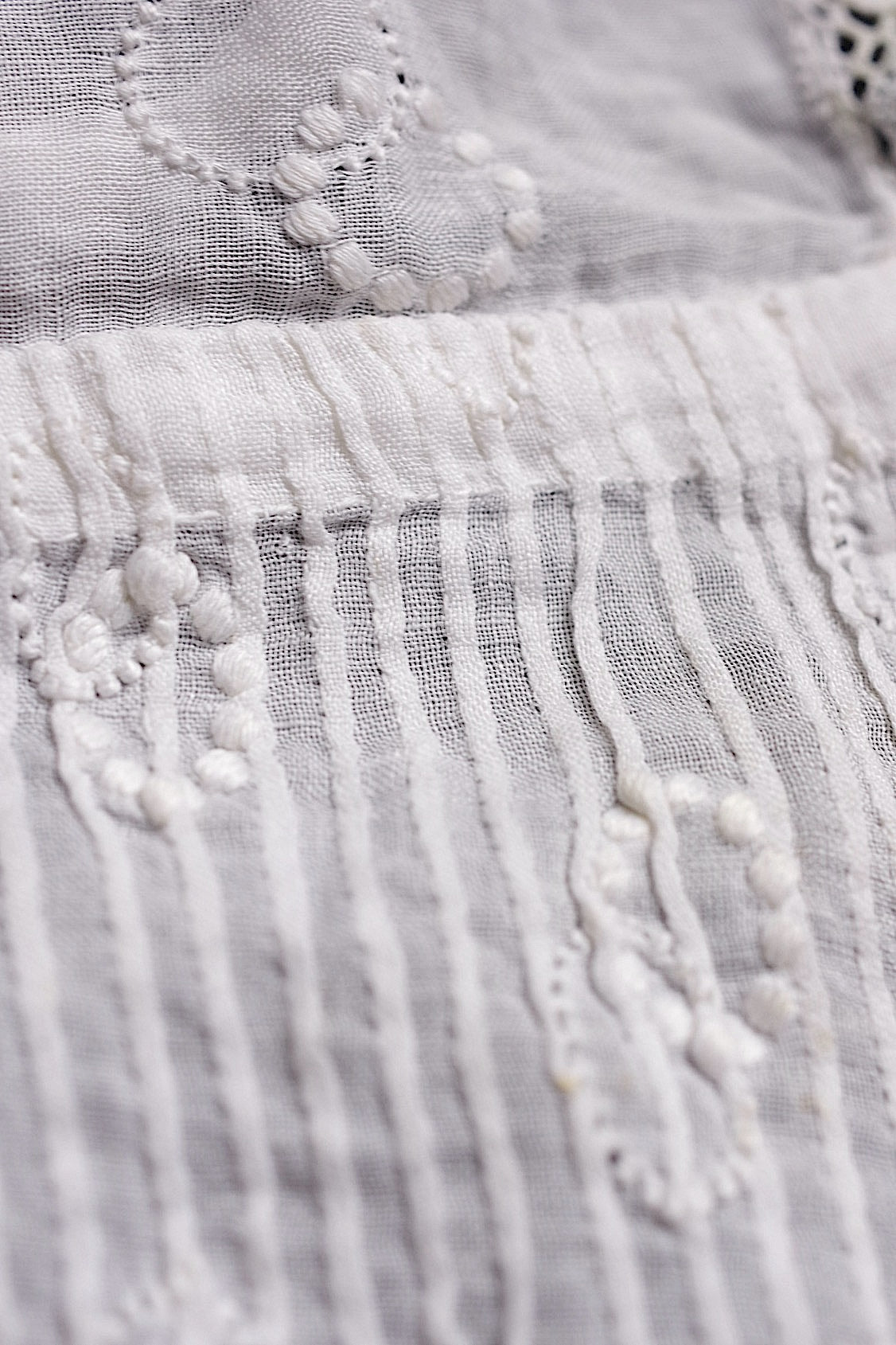 アンティークレース dentelle antique エプロン2つ .FR a l'epoque