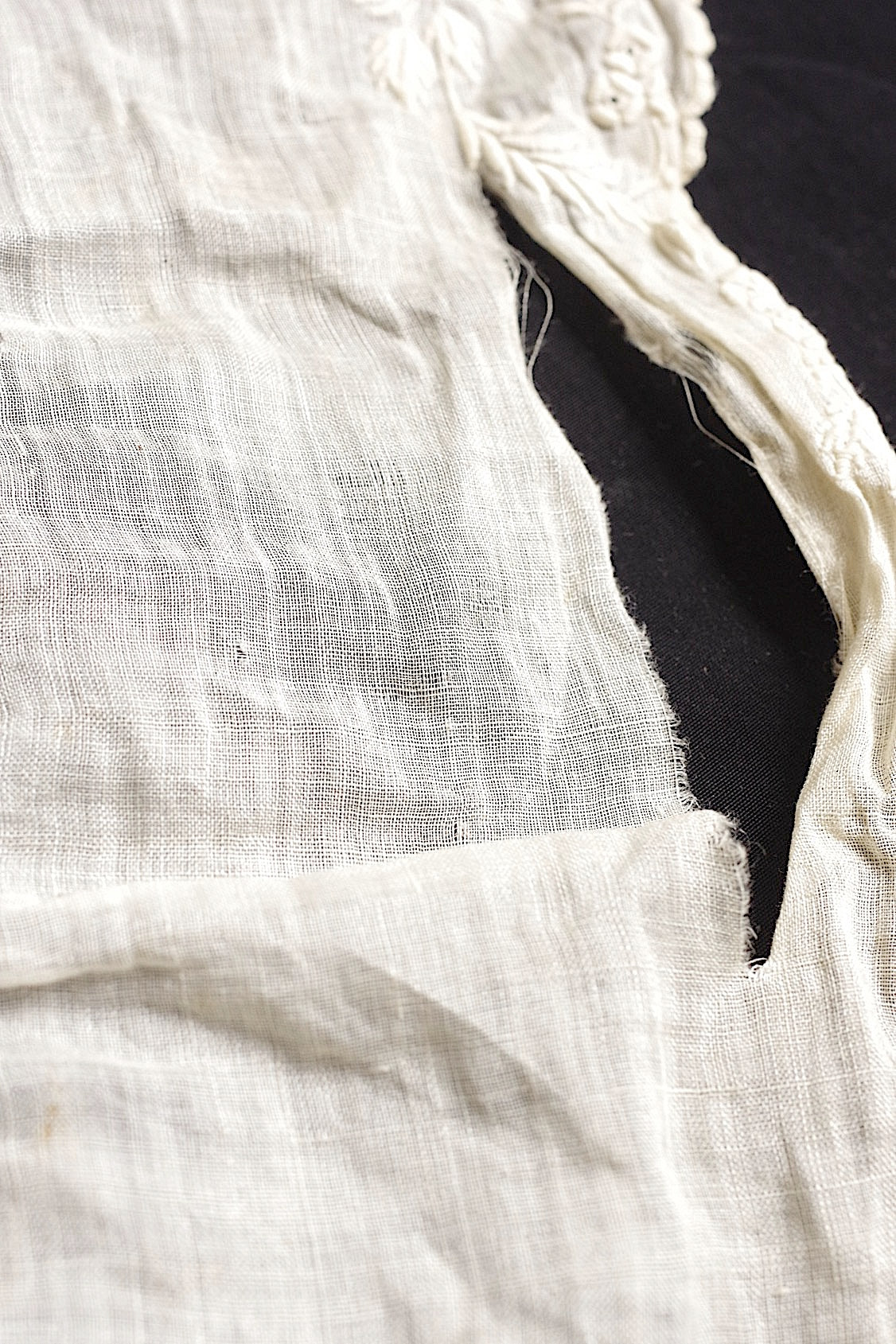 アンティークレース dentelle antique 刺繍 lot1 .FR a l'epoque