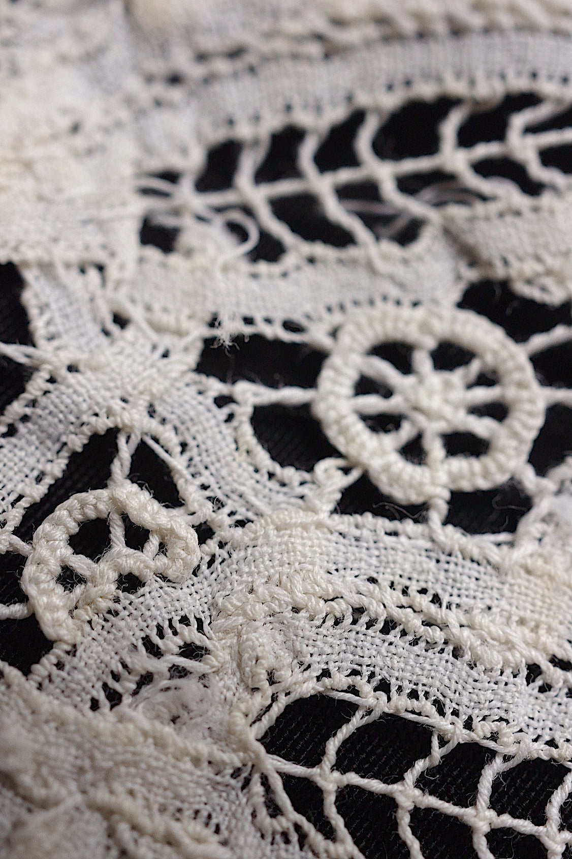 アンティークレース dentelle antique 4種 lots1 .FR a l'epoque