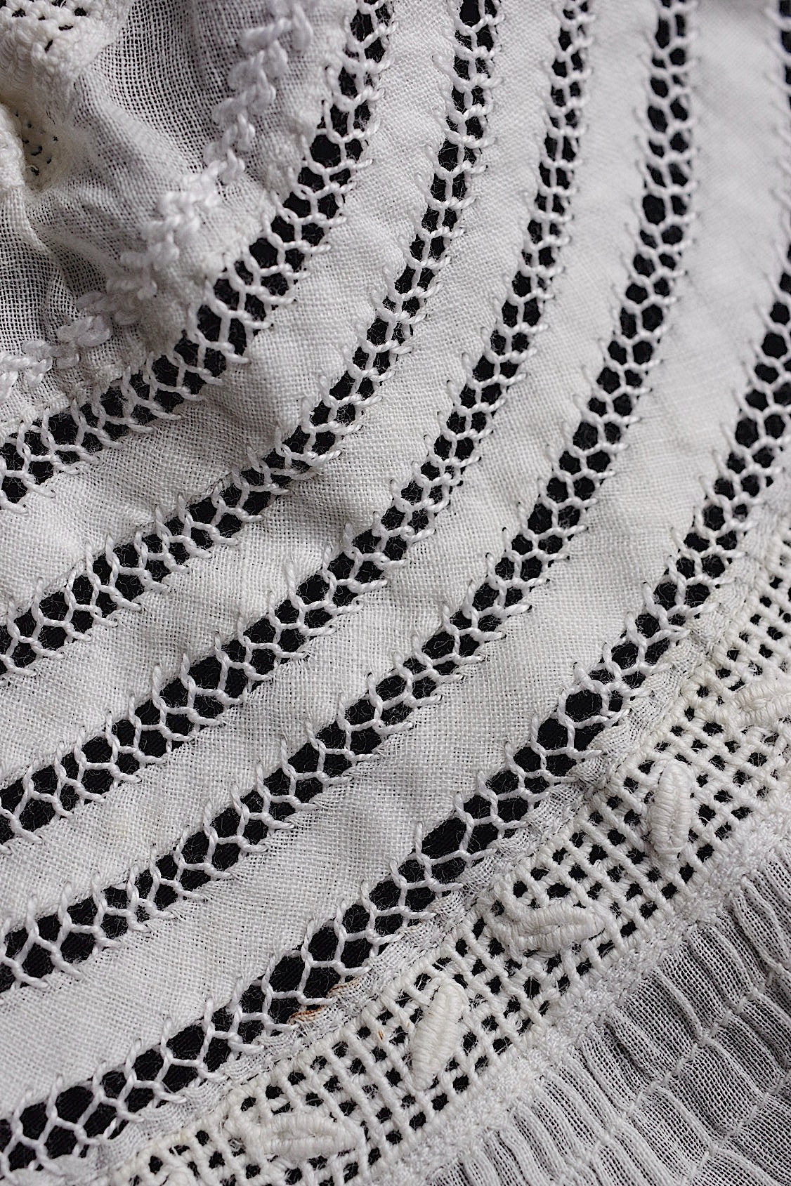 アンティークレース dentelle antique 4種 lots1 .FR a l'epoque