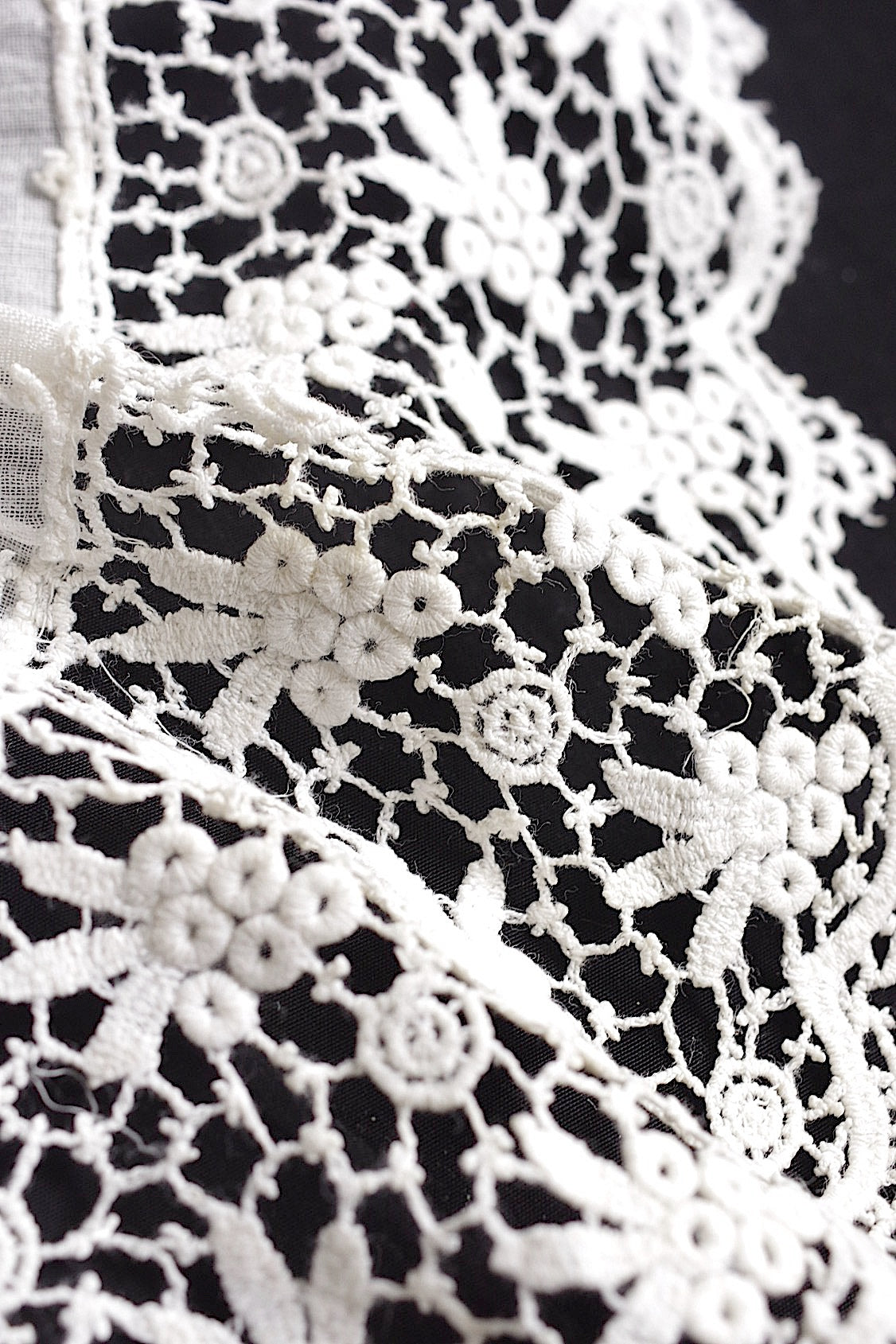 アンティークレース dentelle antique 4種 lots1 .FR a l'epoque