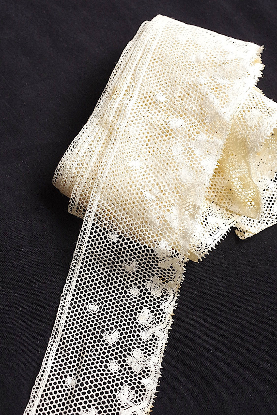 アンティークレース dentelle antique 3種 lots2 .FR a l'epoque