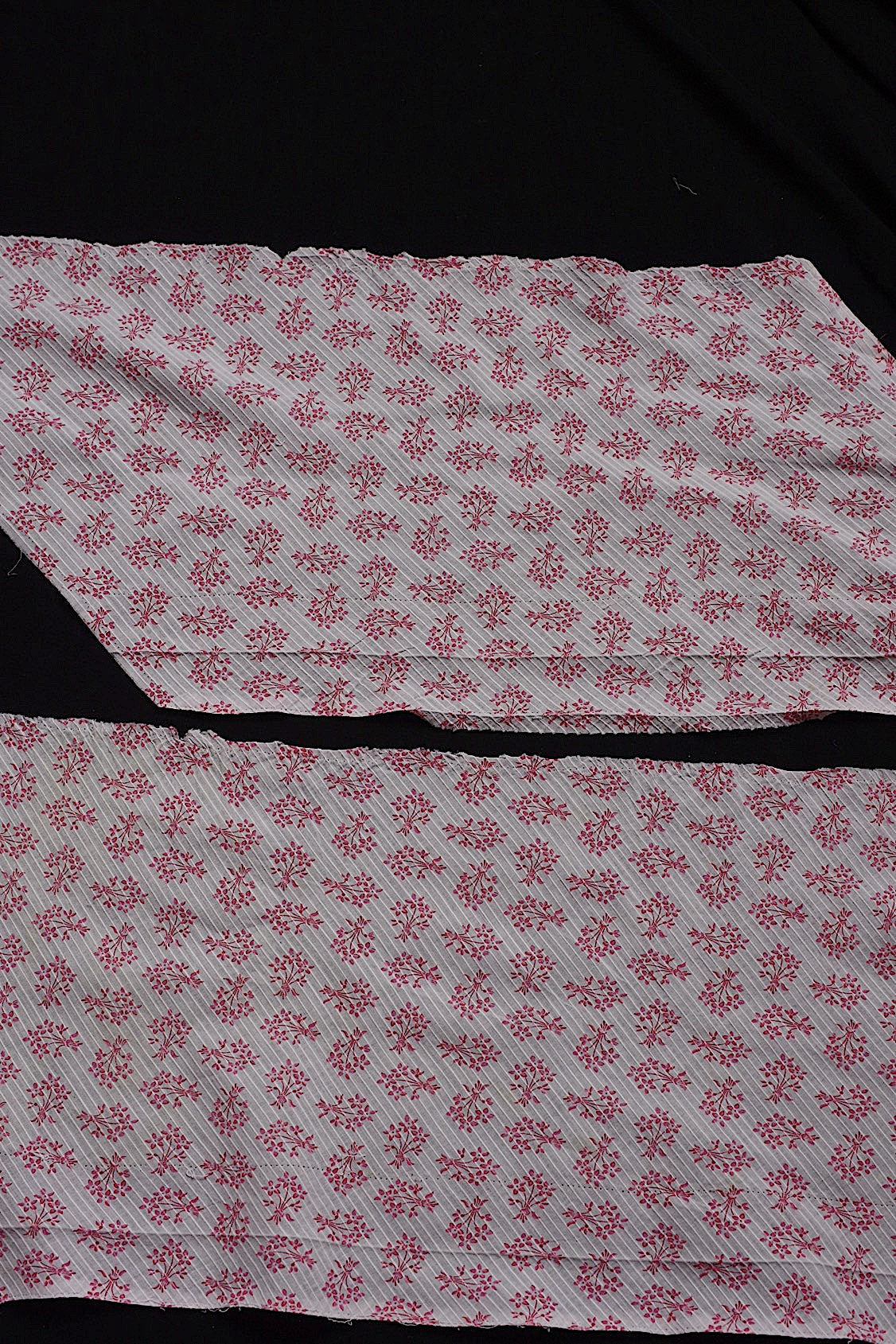 アンティーク生地 tissu antique 生地はぎれlot .FR a l'epoque