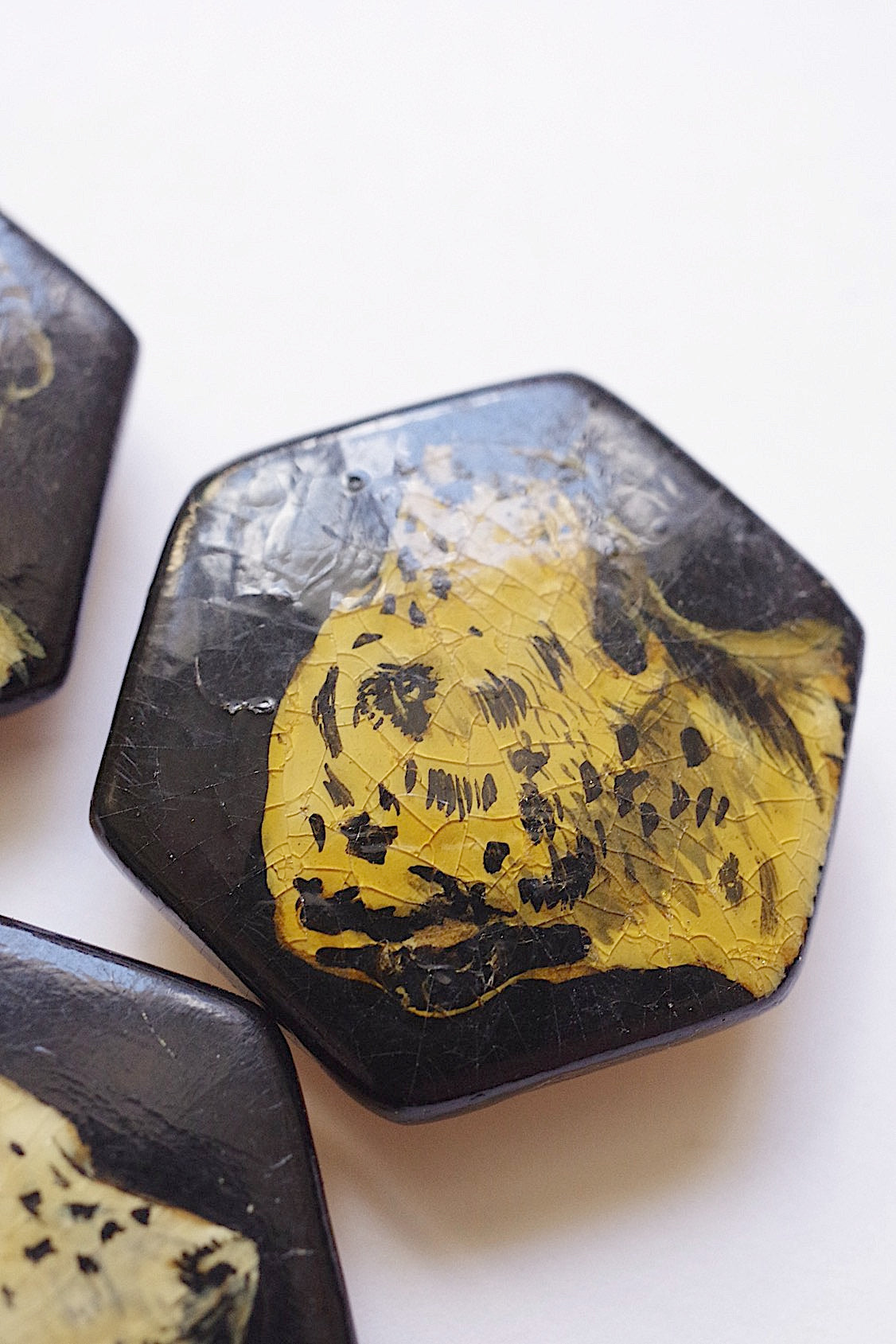 ヴィンテージボタン boutons vintage わんこ .FR a l'epoque