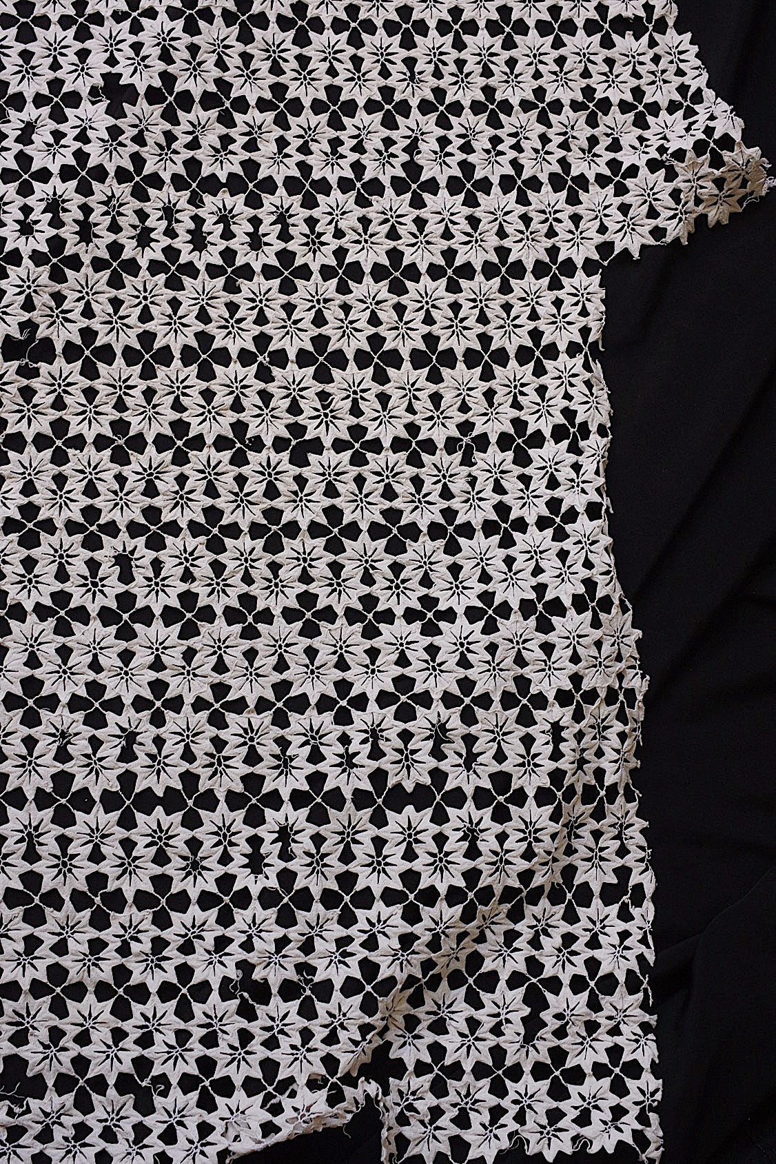 アンティークレース dentelle antique レースハギレ素材用 lots .FR a l'epoque