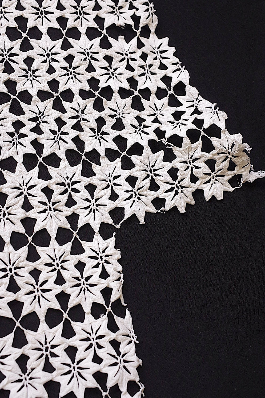 アンティークレース dentelle antique レースハギレ素材用 lots .FR a l'epoque