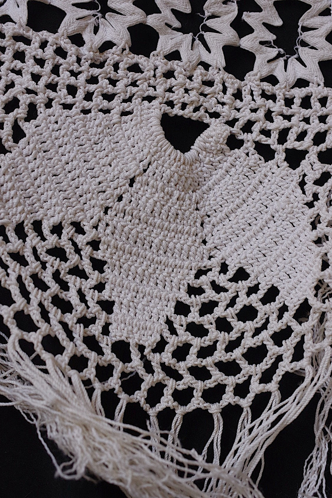 アンティークレース dentelle antique レースハギレ素材用 lots 2 .FR a l'epoque