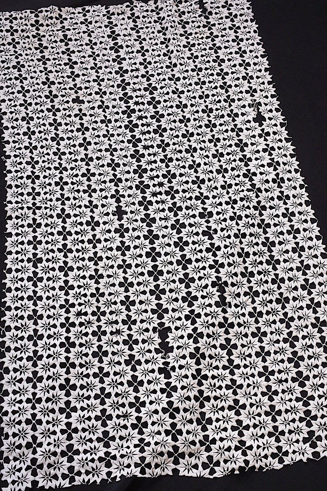 アンティークレース dentelle antique レースハギレ素材用 lots 2 .FR a l'epoque