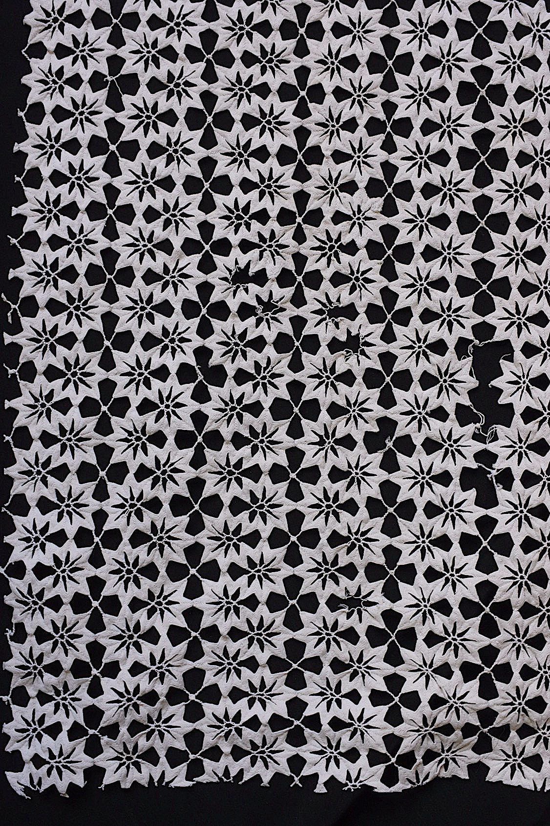 アンティークレース dentelle antique レースハギレ素材用 lots 2 .FR a l'epoque