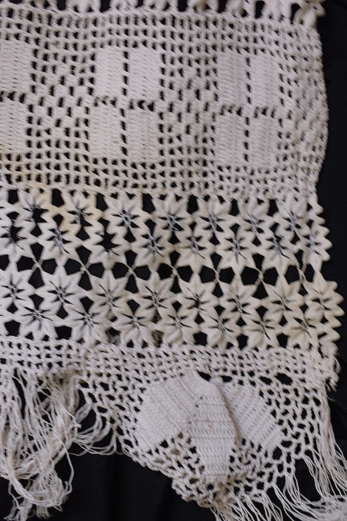 アンティークレース dentelle antique レースハギレ素材用 lots 2 .FR a l'epoque